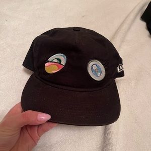RARE Takashi Murakami Eyes Snapback Cap Complexcon limited